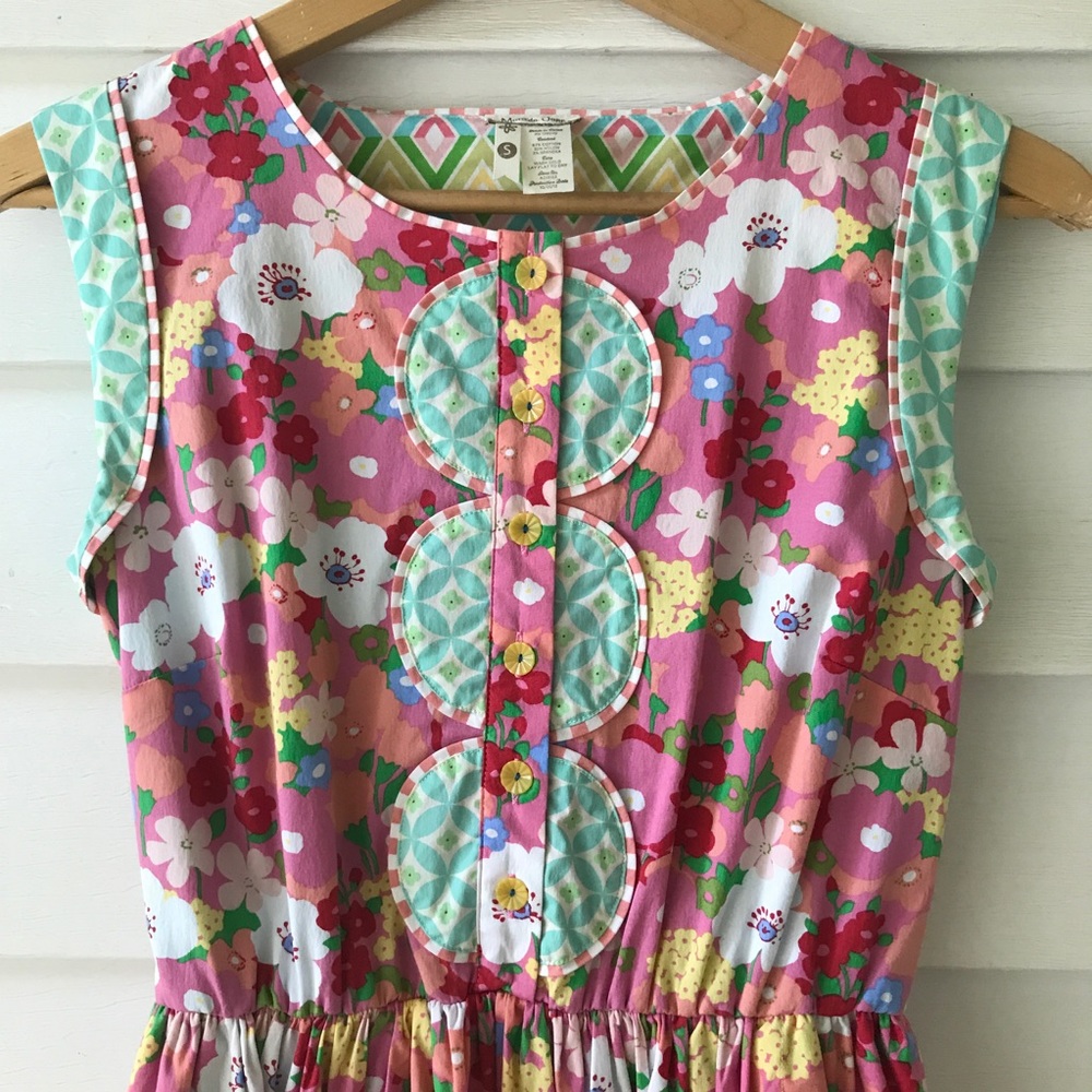 Matilda Jane Leah floral sleeveless dress size S